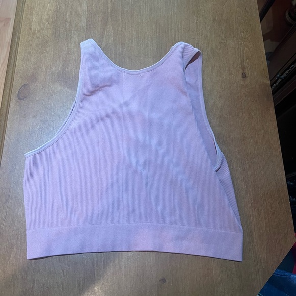 Ribbed V neck tank - Picture 6 of 7